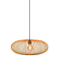 HÄNGELEUCHTE GOOD&MOJO 63/40 cm   - Hellbraun, Natur, Naturmaterialien (63/40cm) - Good & Mojo