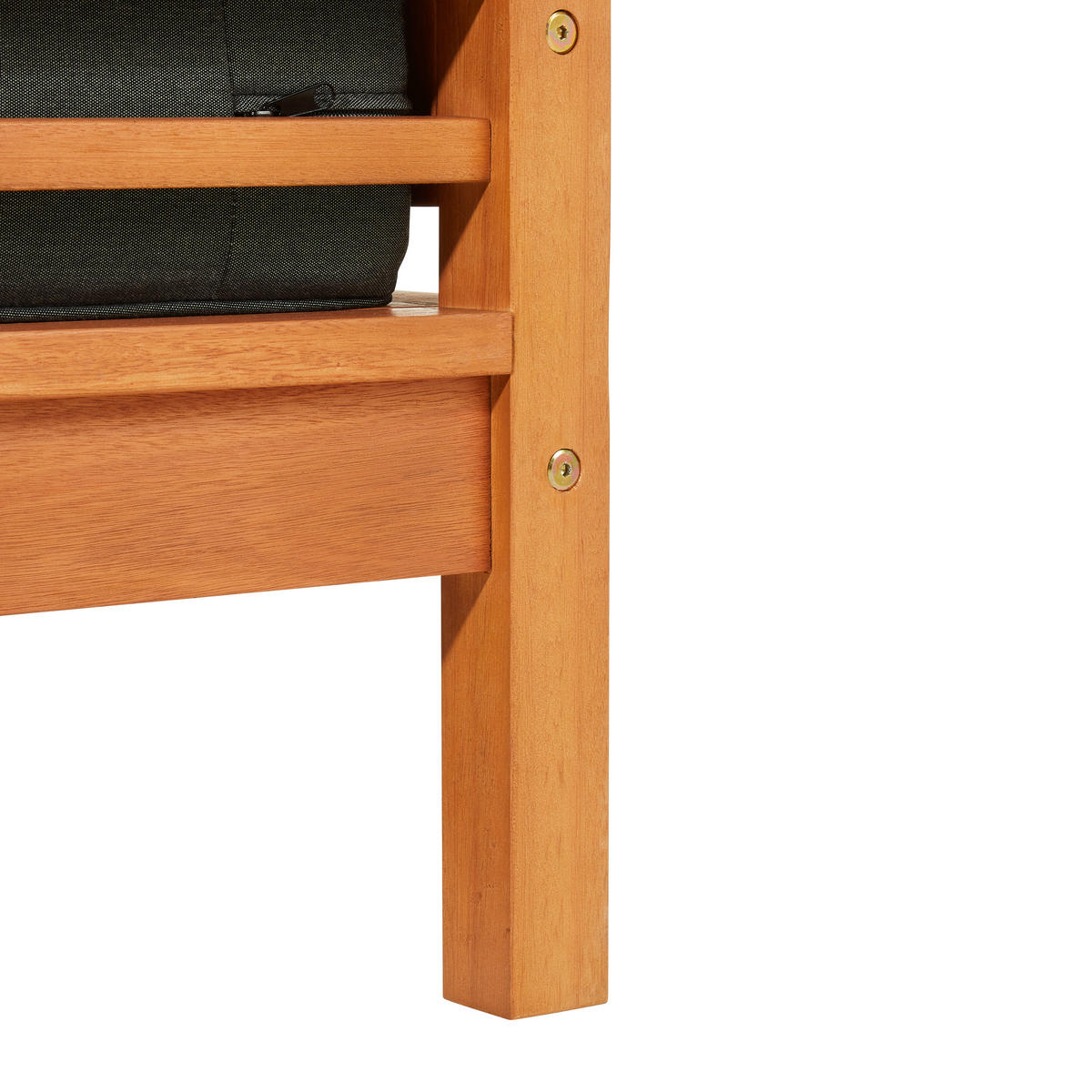 TERASOVÁ SEDACÍ SOUPRAVA, dřevo, textil - přírodní barvy/antracitová, Konvenční, dřevo/textil (204/204cm) - Ambia Garden