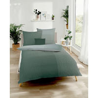 BETTWÄSCHE Master Makosatin 200/200 cm  - Jadegrün, Design, Textil (200/200cm) - Kaeppel