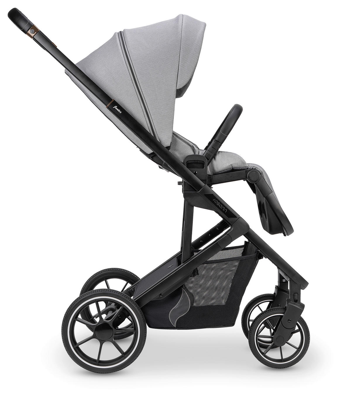 KOMBIKINDERWAGEN  Juntos  Rock  - Hellgrau, Basics (84/97,5/53,5cm) - Osann