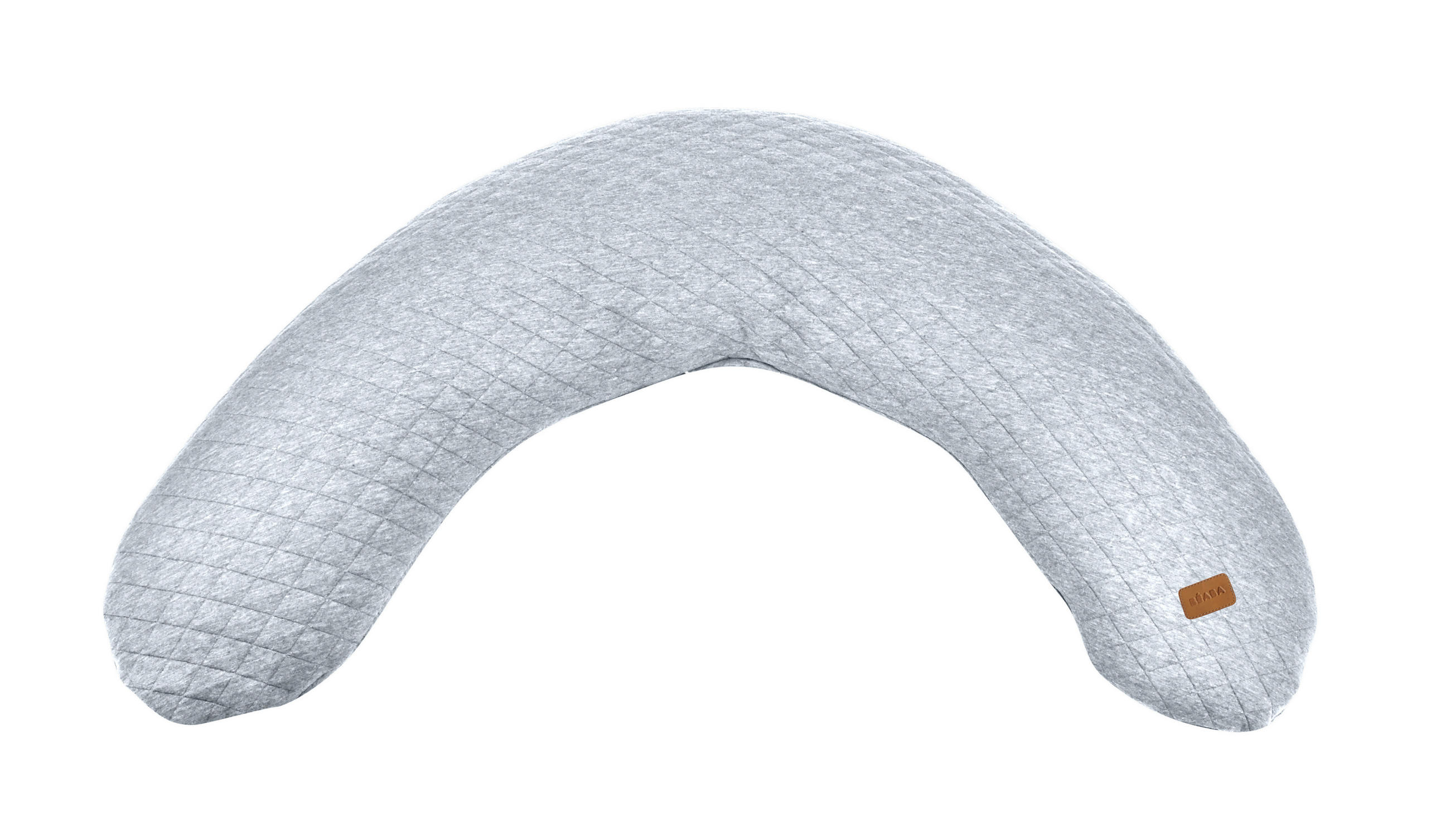 STILLKISSEN 170 cm Big Flopsy Fleur de Coton Graumeliert   - Grau, KONVENTIONELL, Textil (170cm) - Beaba