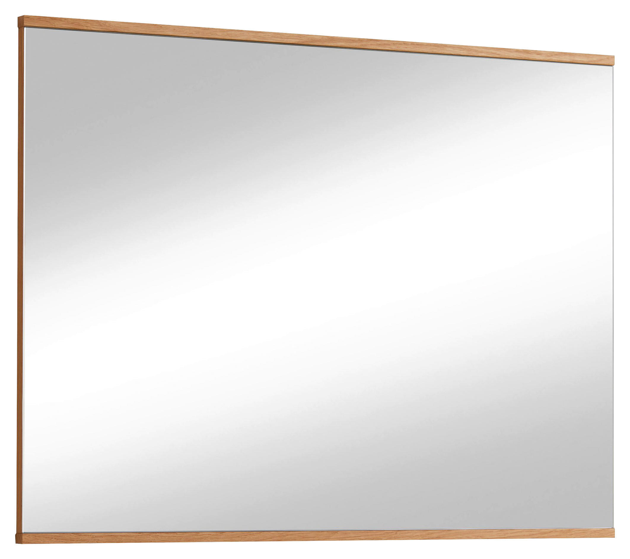 WANDSPIEGEL 82/61/3 cm  - Eichefarben, Design, Glas/Holz (82/61/3cm)