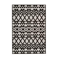 FLATVÄVD MATTA 120/170 cm  - brun/cremefärgad, Basics, textil (120/170cm) - Kayoom