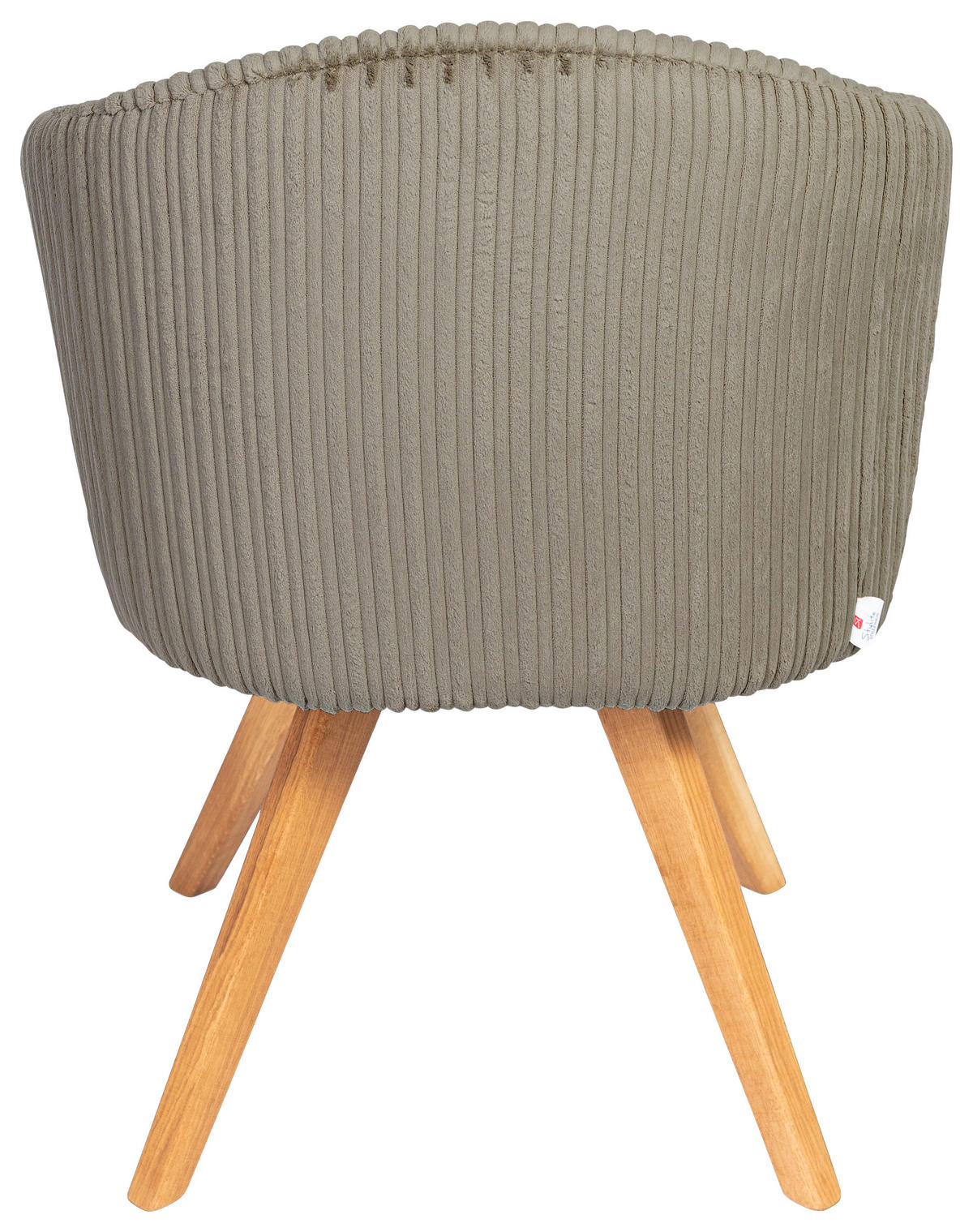 ARMLEHNSTUHL in Holz, Textil Braun, Eichefarben  - Eichefarben/Braun, KONVENTIONELL, Holz/Textil (61/82/59cm) - Stylife