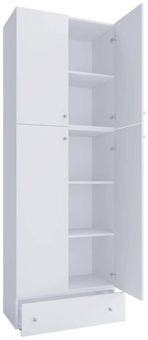 AKTENSCHRANK Weiß  - Weiß, MODERN, Holzwerkstoff (70/200/39cm) - MID.YOU