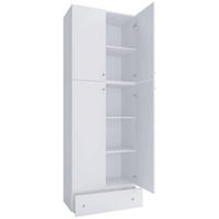 AKTENSCHRANK Weiß  - Weiß, MODERN, Holzwerkstoff (70/200/39cm) - MID.YOU