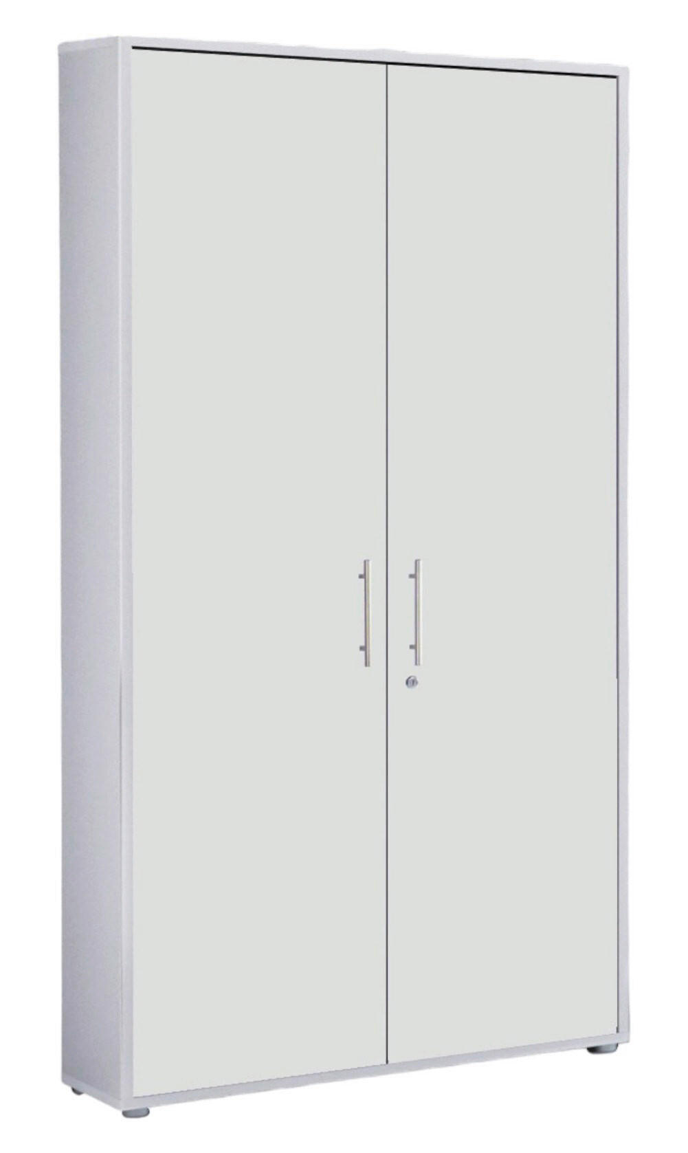 Mid.you Aktenschrank Weiß 84.4x185.6x33 cm