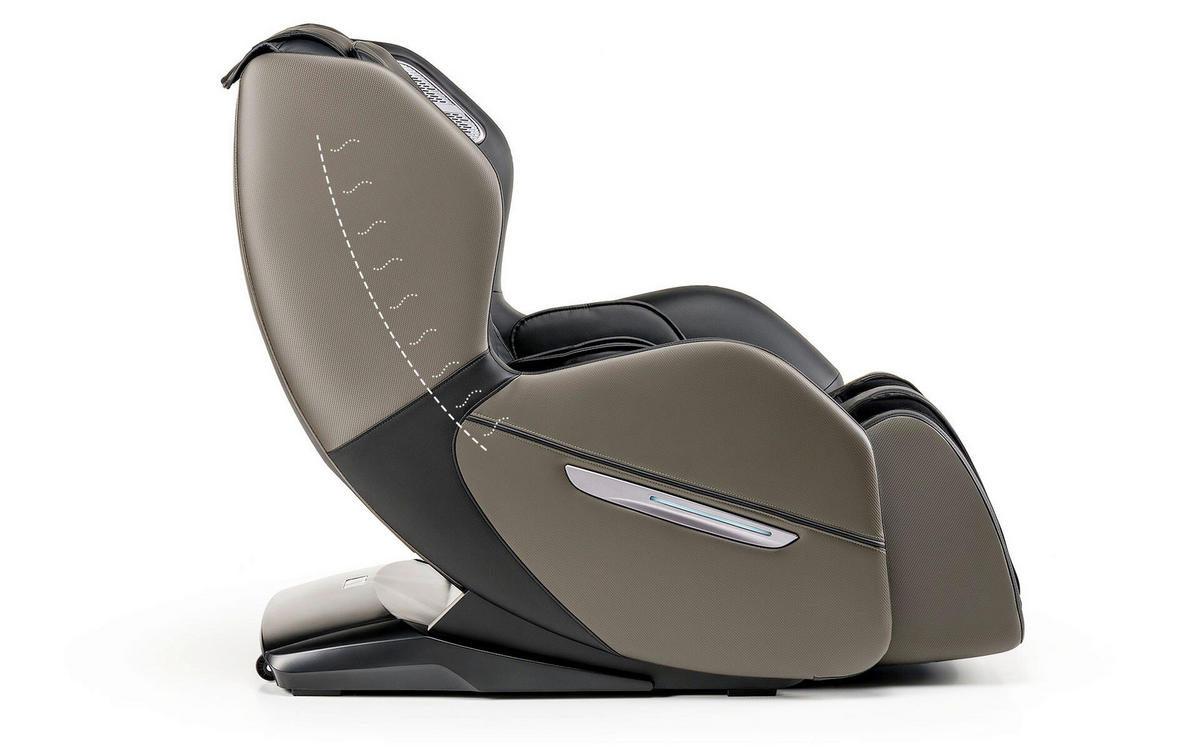 MASSAGESESSEL in Schwarz  - Schwarz, Basics, Kunststoff/Textil (72/105/156cm) - iRest