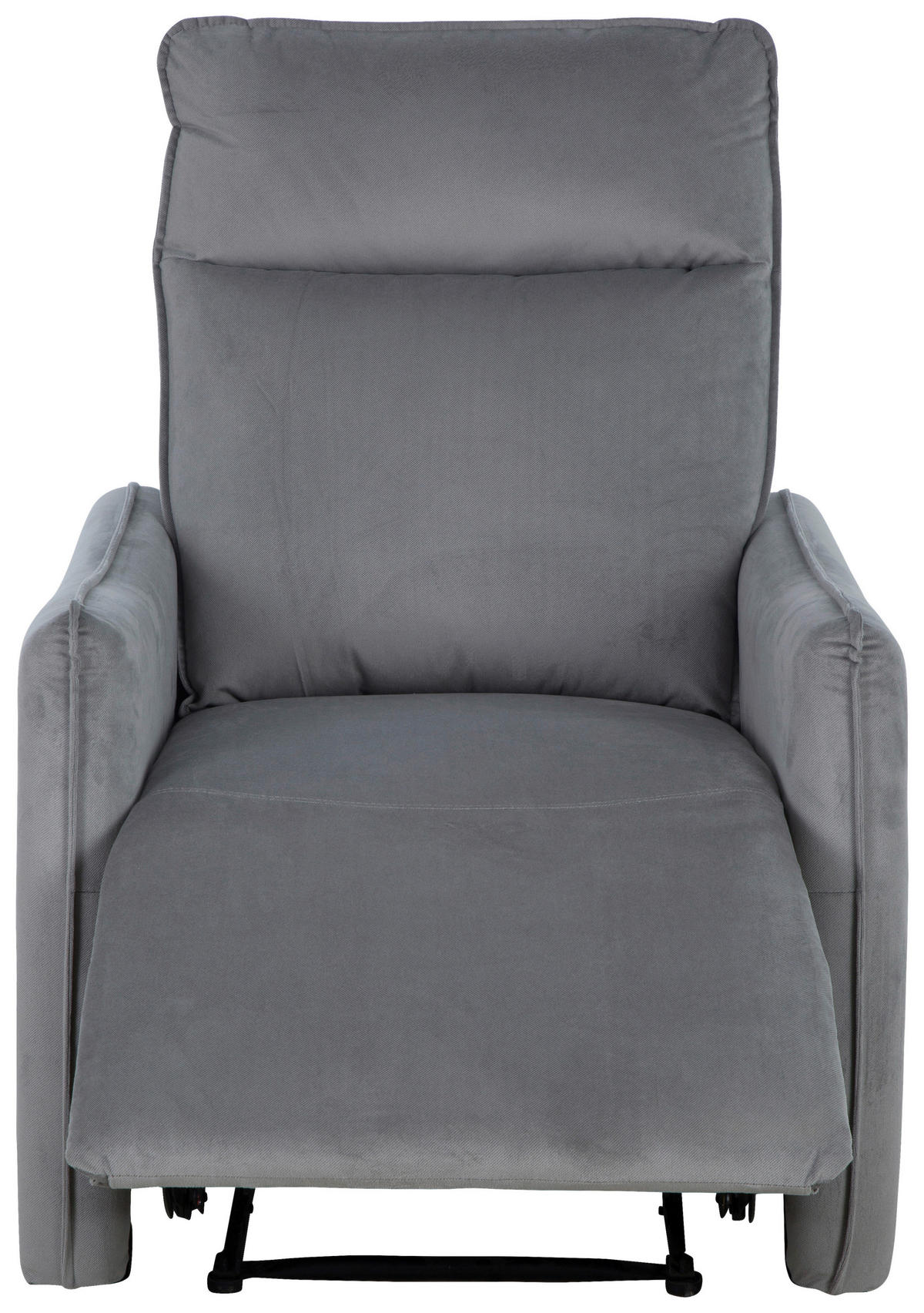 SEDACIA ZOSTAVA, textil, tmavosivá - tmavosivá, Konventionell, kov/textil (72/102/88cm) - P & B