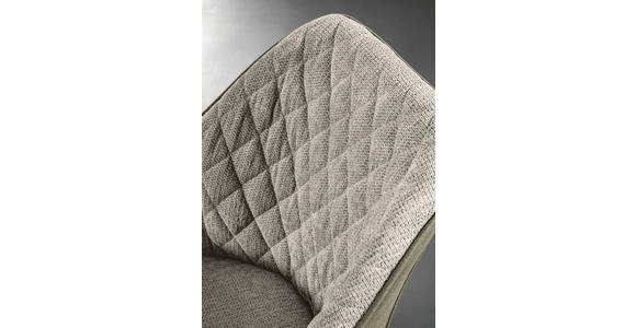 ARMLEHNSTUHL in Holz, Textil Grün, Schwarz - Schwarz/Grün, LIFESTYLE, Holz/Textil (60/83/65cm) - Landscape