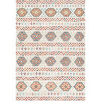 VINTAGE-TEPPICH Ondea Ramizh 200/290 cm  in Terracotta, Perlmutt, Graublau  - Graublau/Perlmutt, LIFESTYLE, Kunststoff/Textil (200/290cm) - Lindorug