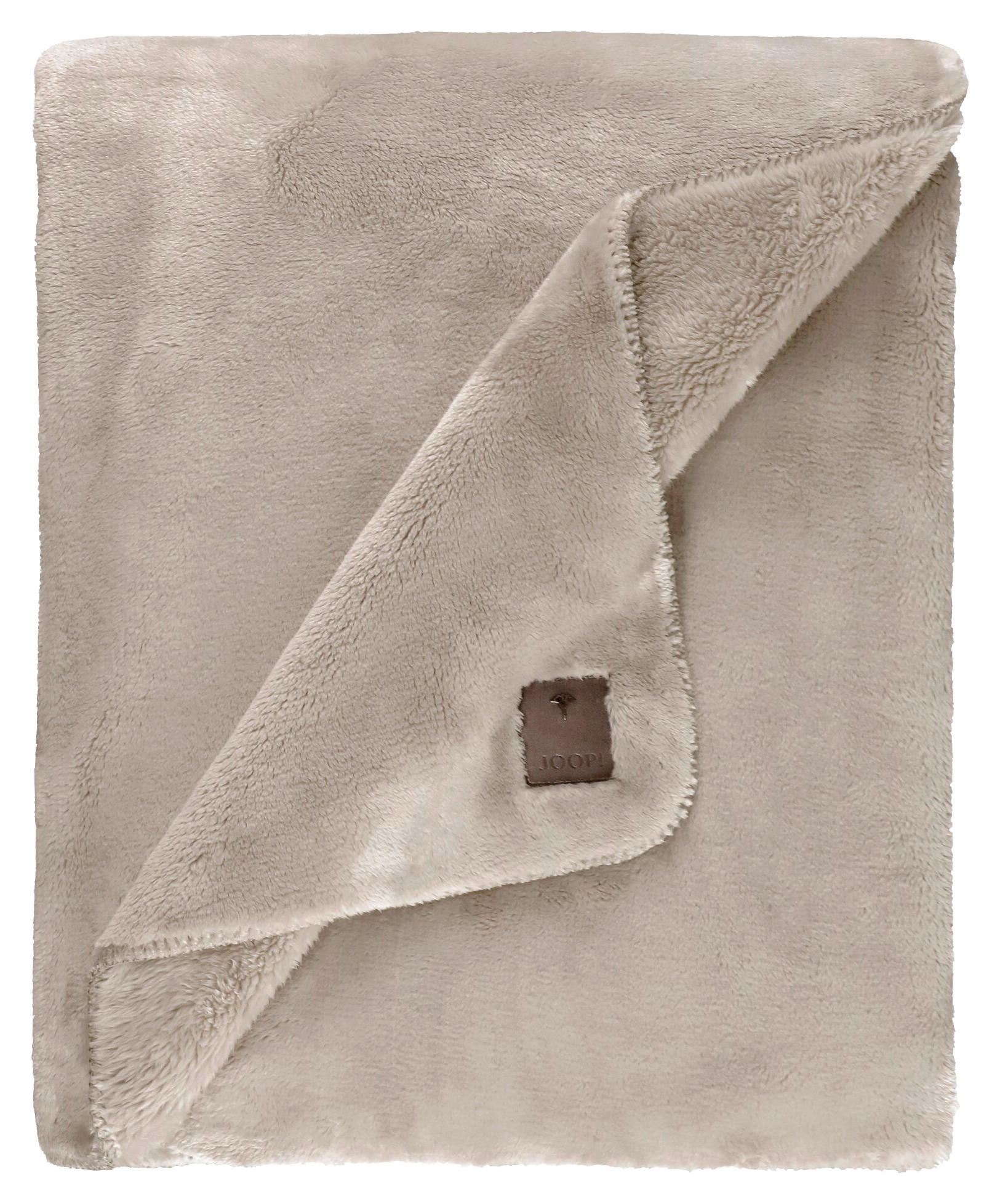 PLAID J!Sleek 150/200 cm  - Hellgrau/Grau, Basics, Textil (150/200cm) - Joop!