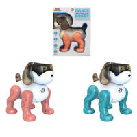 GLAZBENA IGRAČKA  Denis Friends  - svijetlo ružičasta/bijela, Basics, plastika (18/23/13cm)