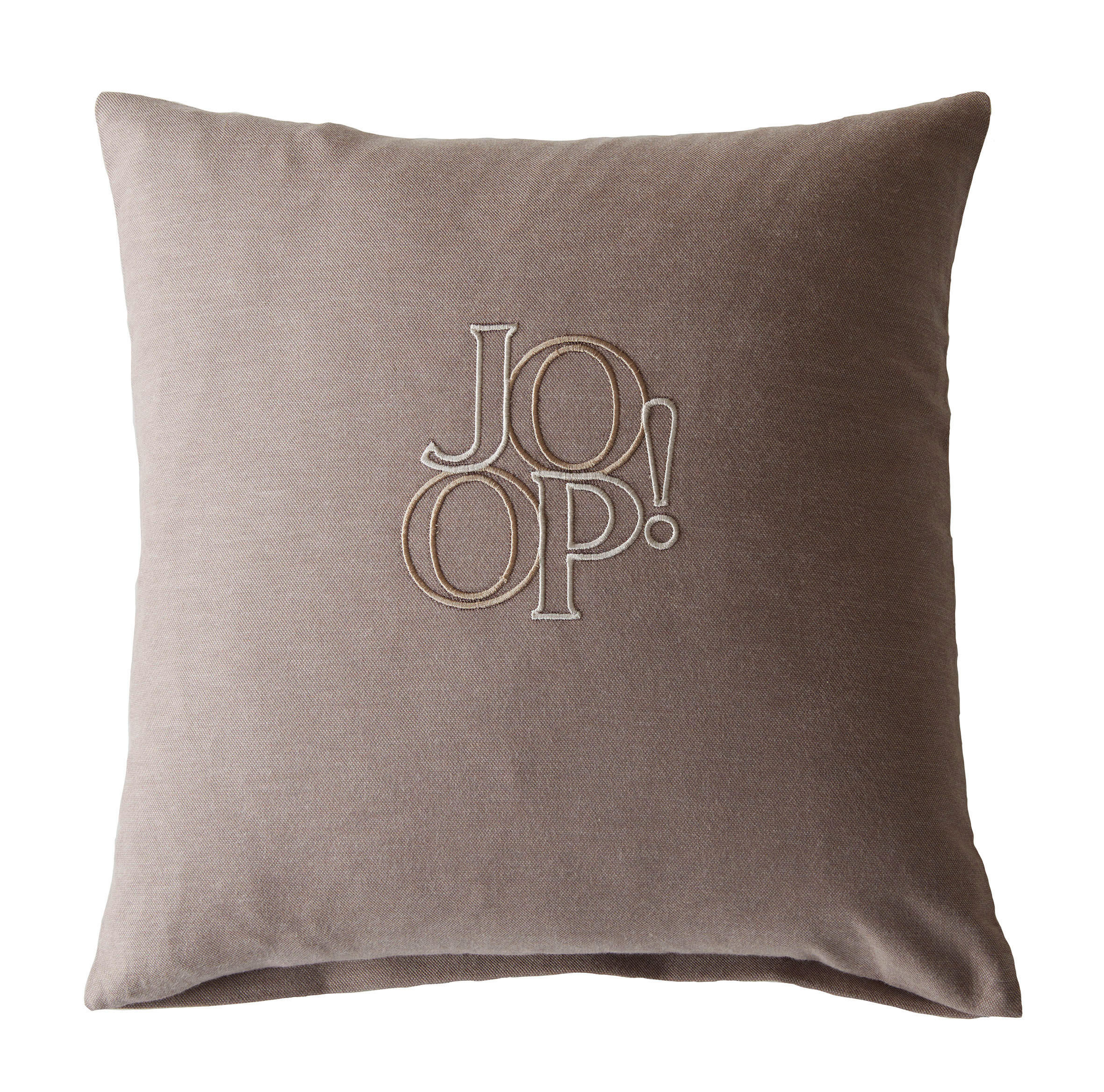 ZIERKISSEN Soft Label 35/35 cm  - Braun, Design, Textil (35/35cm) - Joop!
