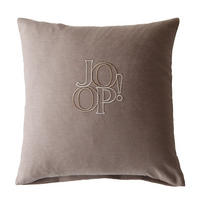 ZIERKISSEN Soft Label 35/35 cm  - Braun, Design, Textil (35/35cm) - Joop!