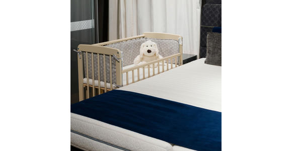 BEISTELLBETT 95/51/91 cm - Champagner, Basics, Holz (95/51/91cm) - My Baby Lou
