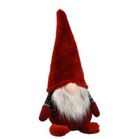 MANÓ - fekete/piros, Lifestyle, műanyag (24/50/17cm) - X-Mas