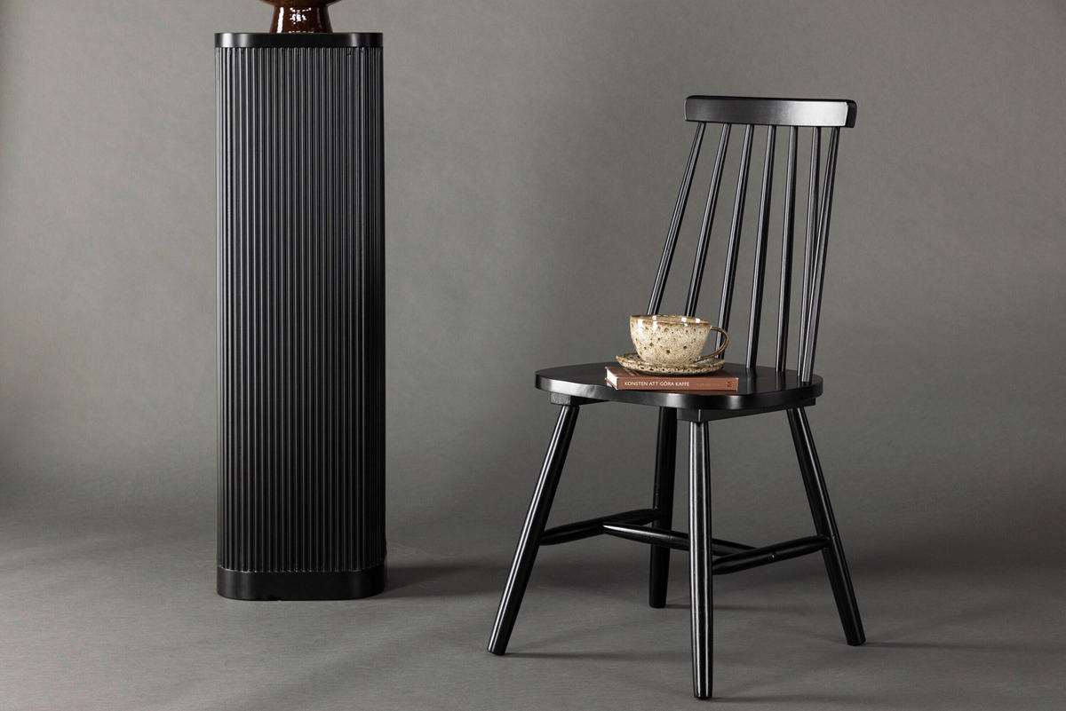 STOL     svart  - svart, Modern, trä (43/88/50cm) - Livetastic