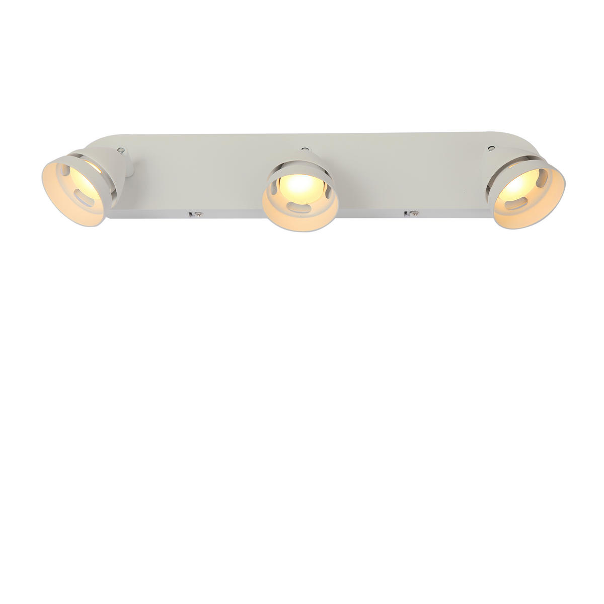 LED-STRAHLER 43/8/13 cm   - Weiß, Design, Metall (43/8/13cm) - Novel