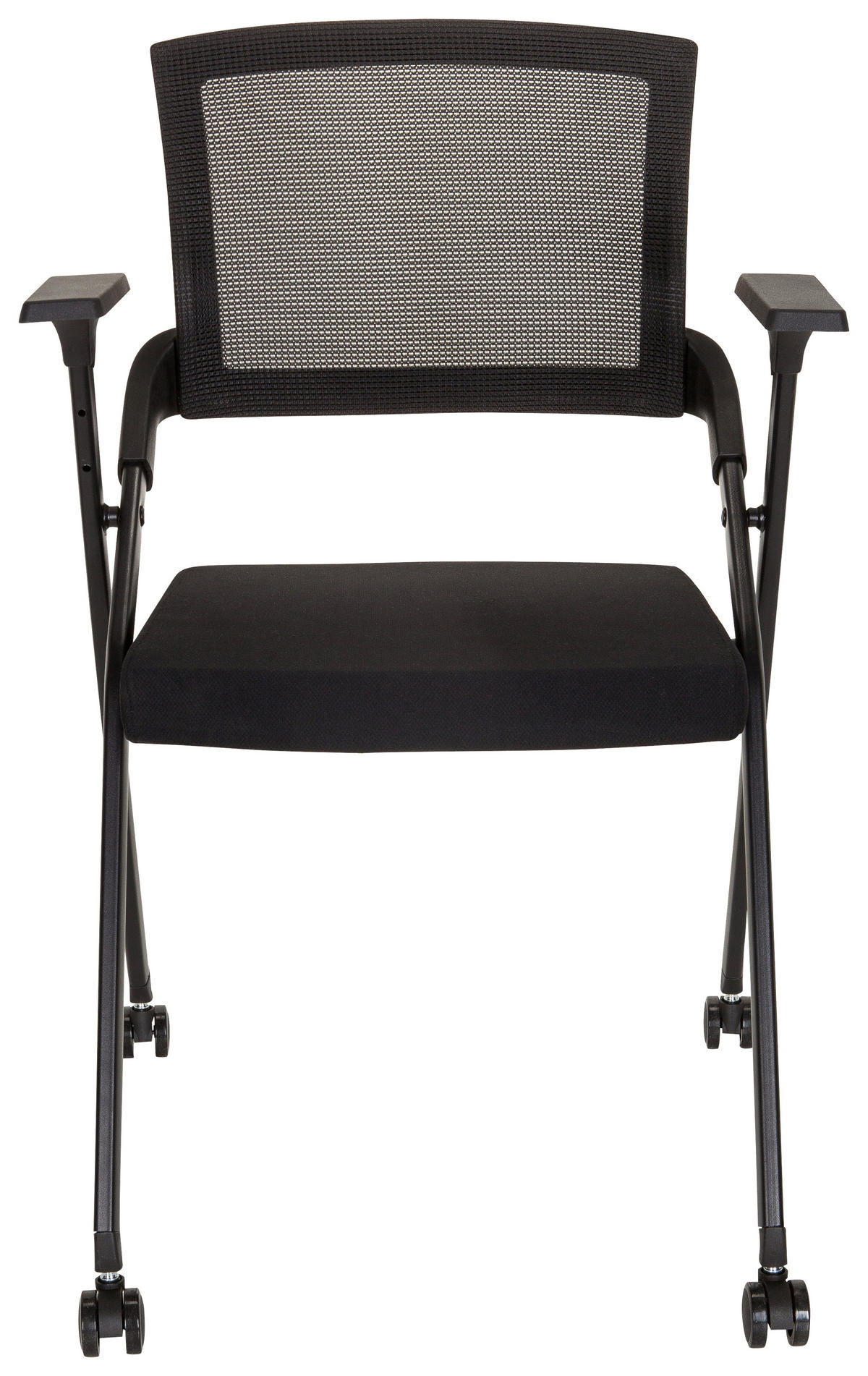 KONFERENČNÍ ŽIDLE - černá, Moderní, kov/textil (61/98/58cm) - MID.YOU
