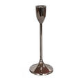 KERZENHALTER - Chromfarben/Nickelfarben, LIFESTYLE, Metall (8/22cm) - Ambia Home