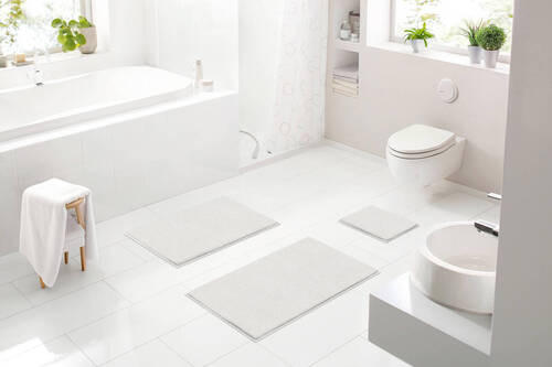 BIDET-VORLEGER 40/50 cm Naturfarben  - Naturfarben, Basics, Kunststoff/Textil (40/50cm) - Grund