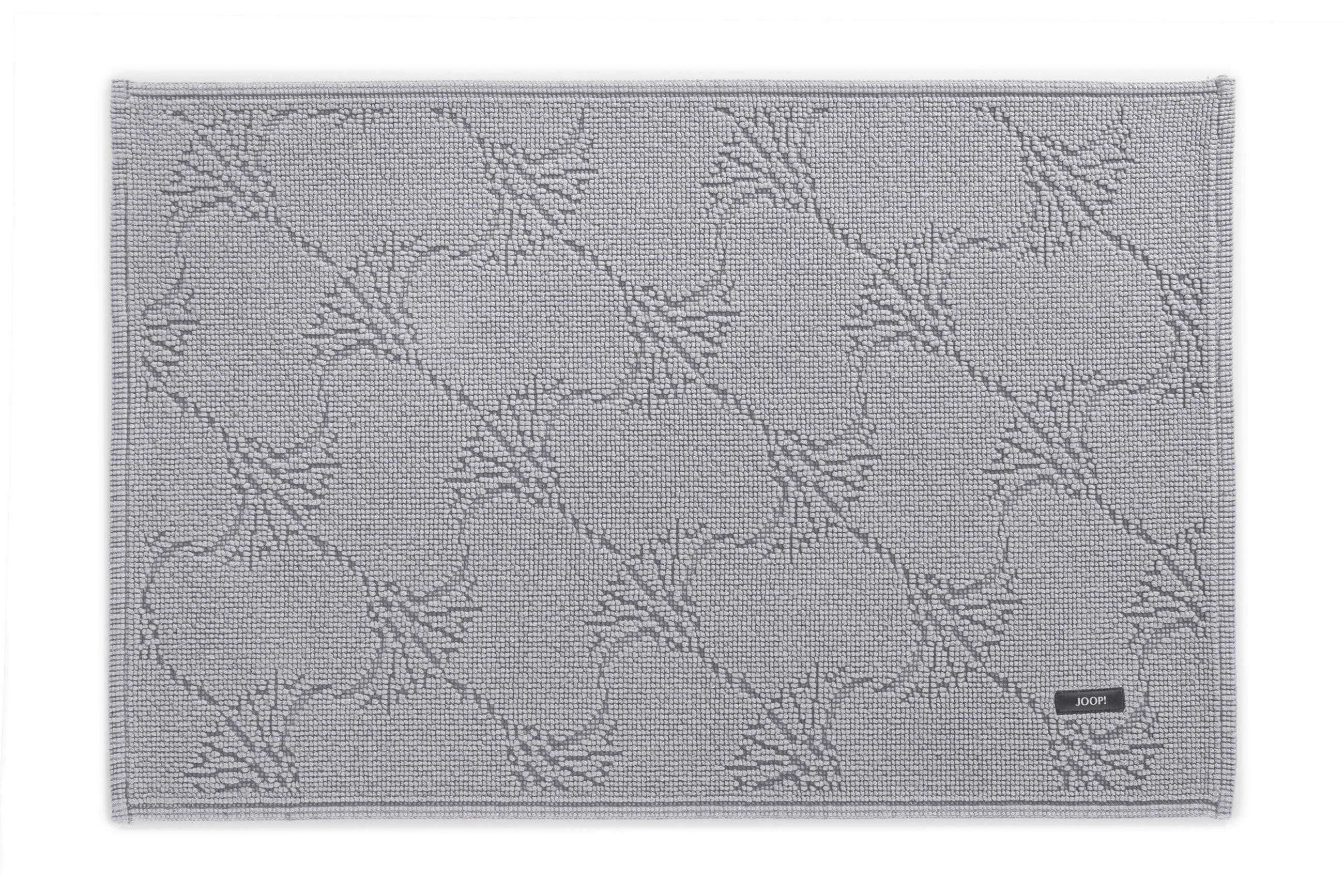 BADTEPPICH 50/70 cm Silberfarben  - Silberfarben, Design, Textil (50/70cm) - Joop!