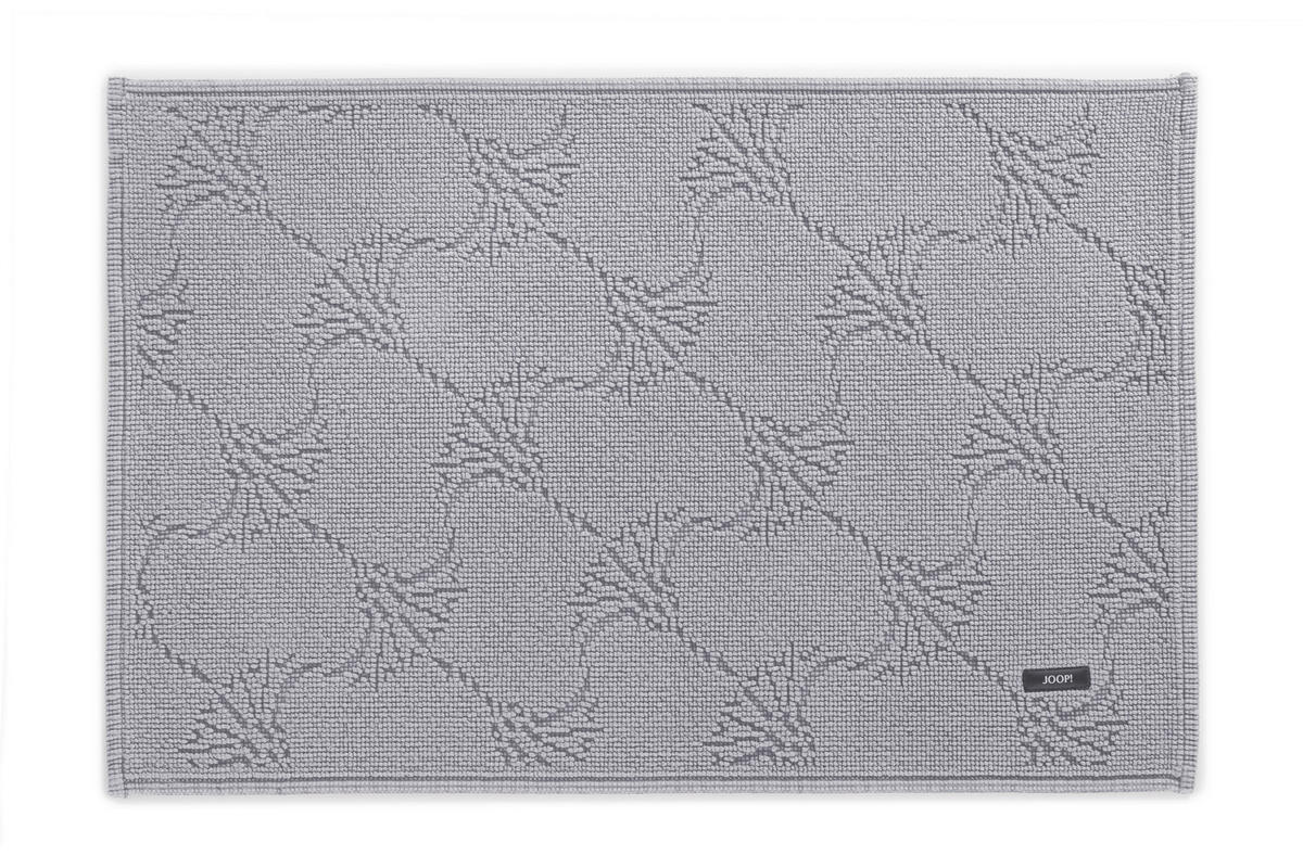 BADTEPPICH New Cornflower Silberfarben 50/70 cm  - Silberfarben, Design, Textil (50/70cm) - Joop!