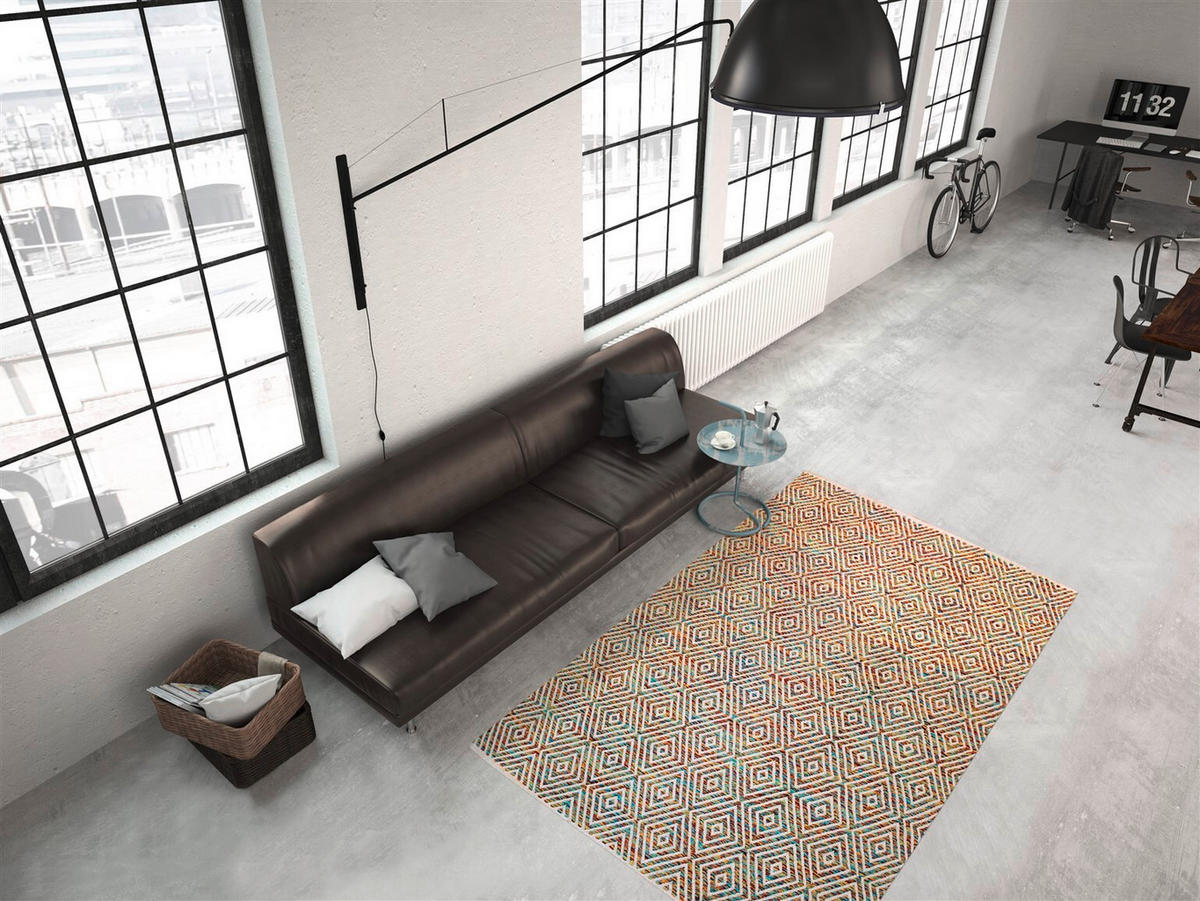 FLACHWEBETEPPICH 80/150 cm Aperitif 310 Multi Multicolor  - Multicolor, KONVENTIONELL, Textil (80/150cm)