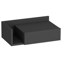 NACHTTISCH 60/21,4/35 cm  in Anthrazit  - Anthrazit, Design, Holzwerkstoff (60/21,4/35cm) - MID.YOU