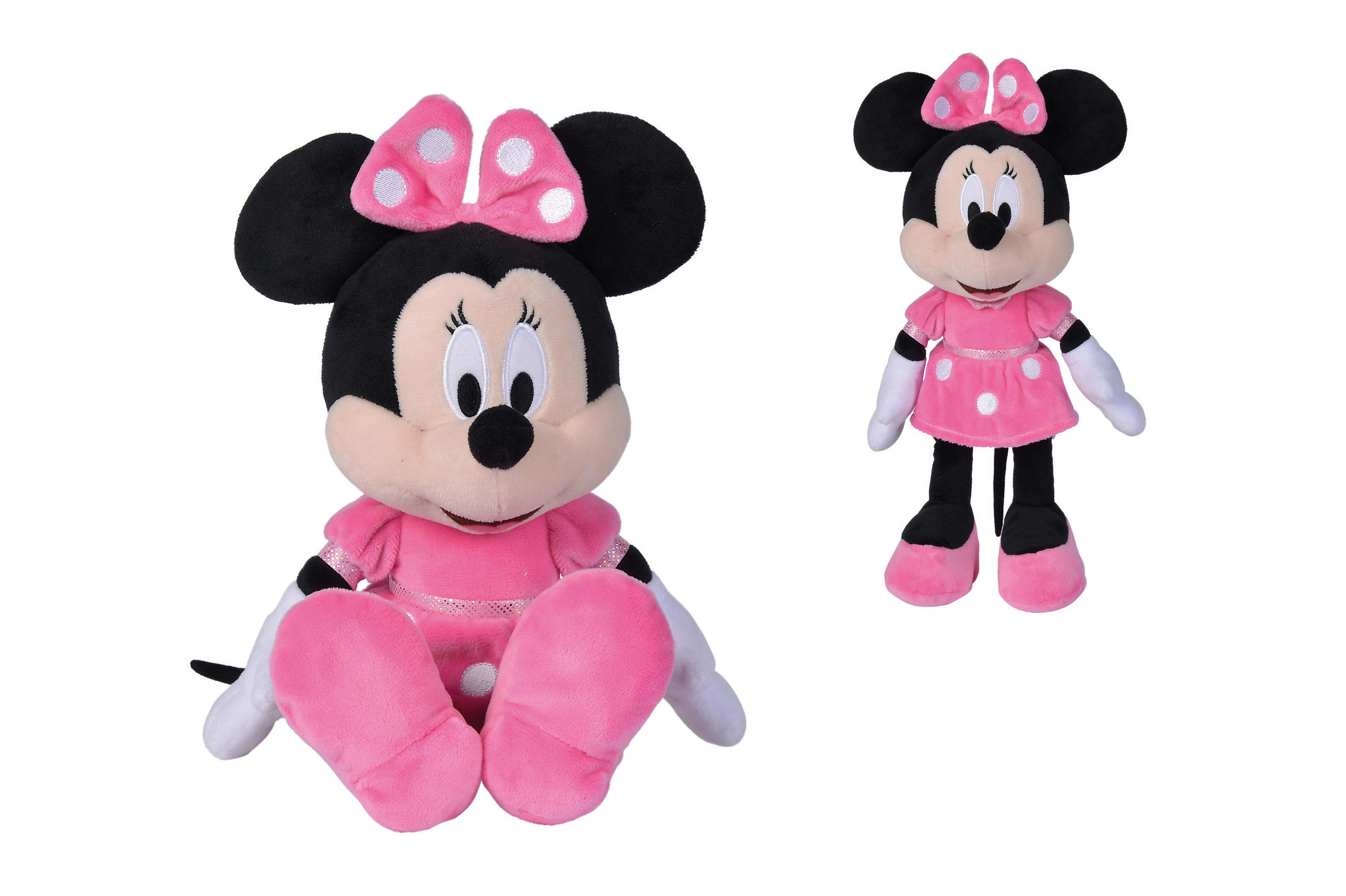 PLÜSCHTIER  - Pink/Multicolor, Basics, Kunststoff (16/20/26cm) - Disney