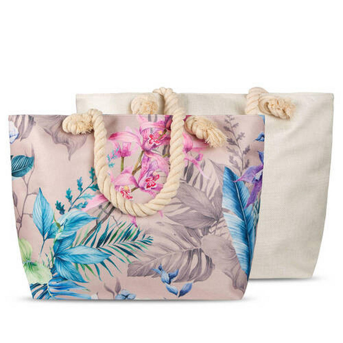 STRANDTASCHE - Multicolor, KONVENTIONELL, Textil (43/60cm)