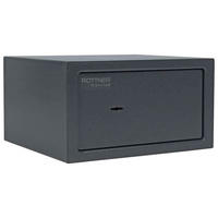 TRESOR - Anthrazit, KONVENTIONELL, Metall (31/17/28cm) - ROTTNER