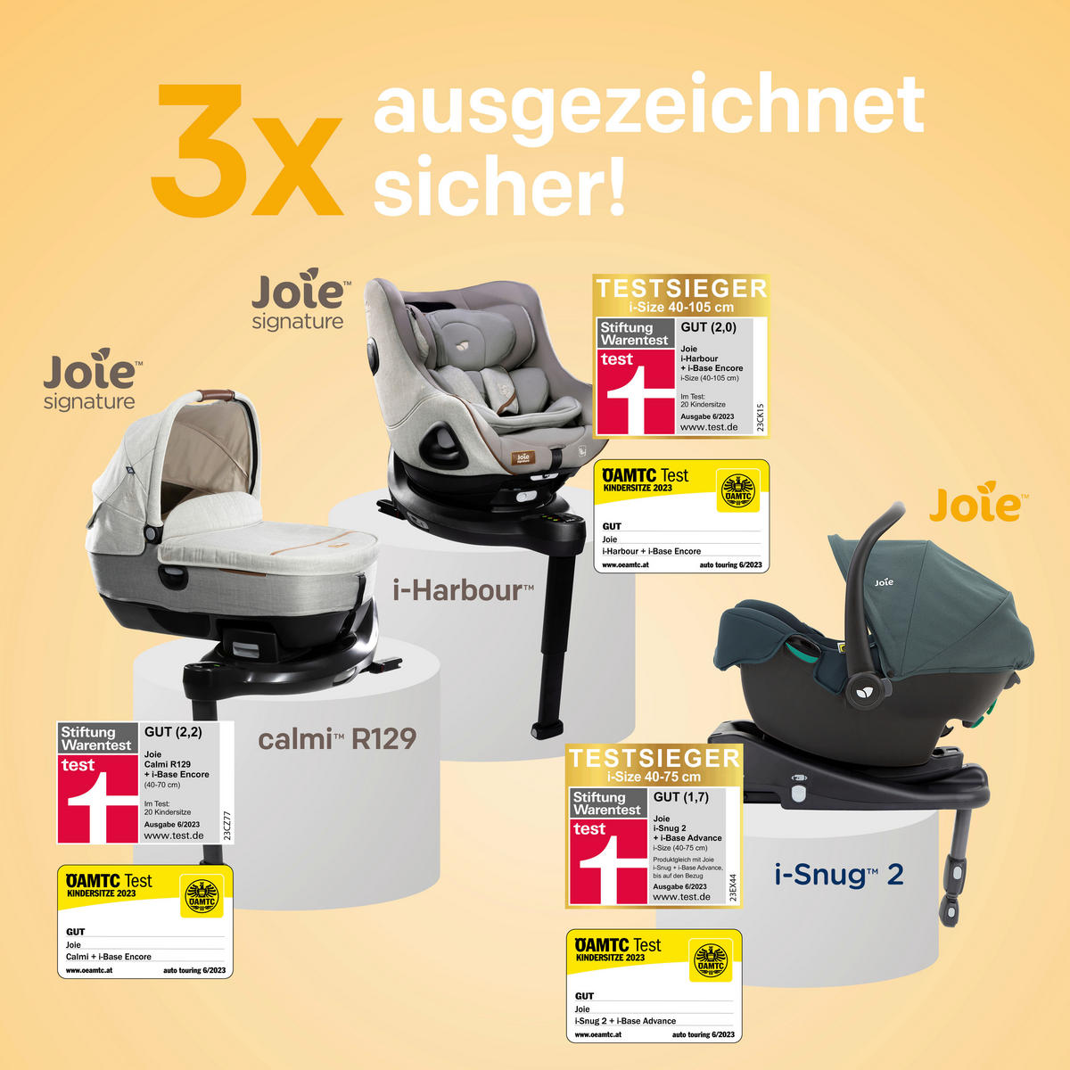 BABYSCHALE i-Snug 2  - Schwarz, Basics, Textil (44/55/67cm) - Joie