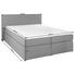 BOXSPRINGBETT 180/200 cm in Grau - Schwarz/Grau, KONVENTIONELL, Kunststoff/Textil (180/200cm) - Carryhome BOXSPRINGBETT 180/200 cm in Grau - Schwarz/Grau, KONVENTIONELL, Kunststoff/Textil (180/200cm) - Carryhome