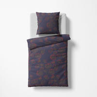 BETTWÄSCHE Black Premium Jersey Interlock-Jersey 155/200 cm  - Blau, Design, Textil (155/200cm) - Fleuresse
