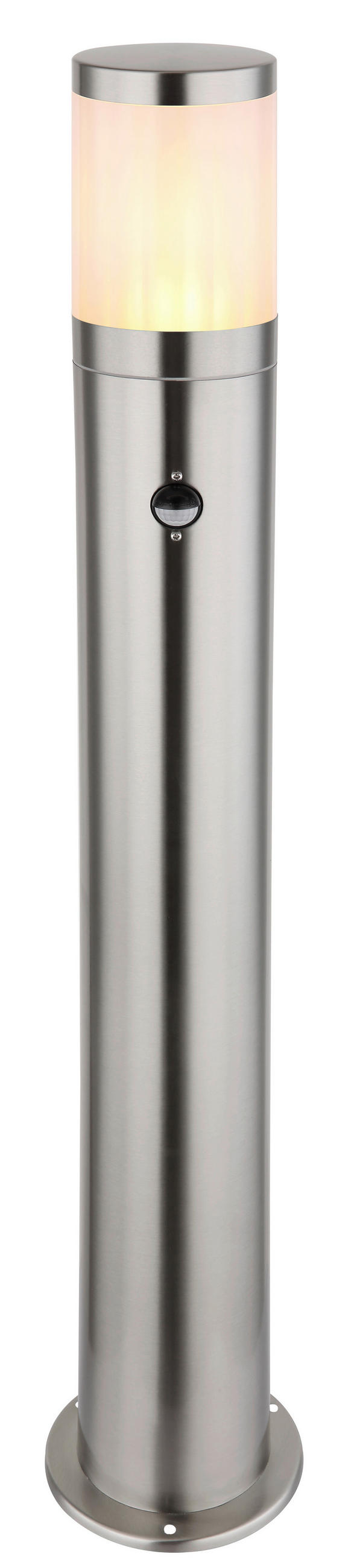 AUßENLEUCHTE - Silberfarben, Basics, Kunststoff/Metall (14/80cm) - Globo