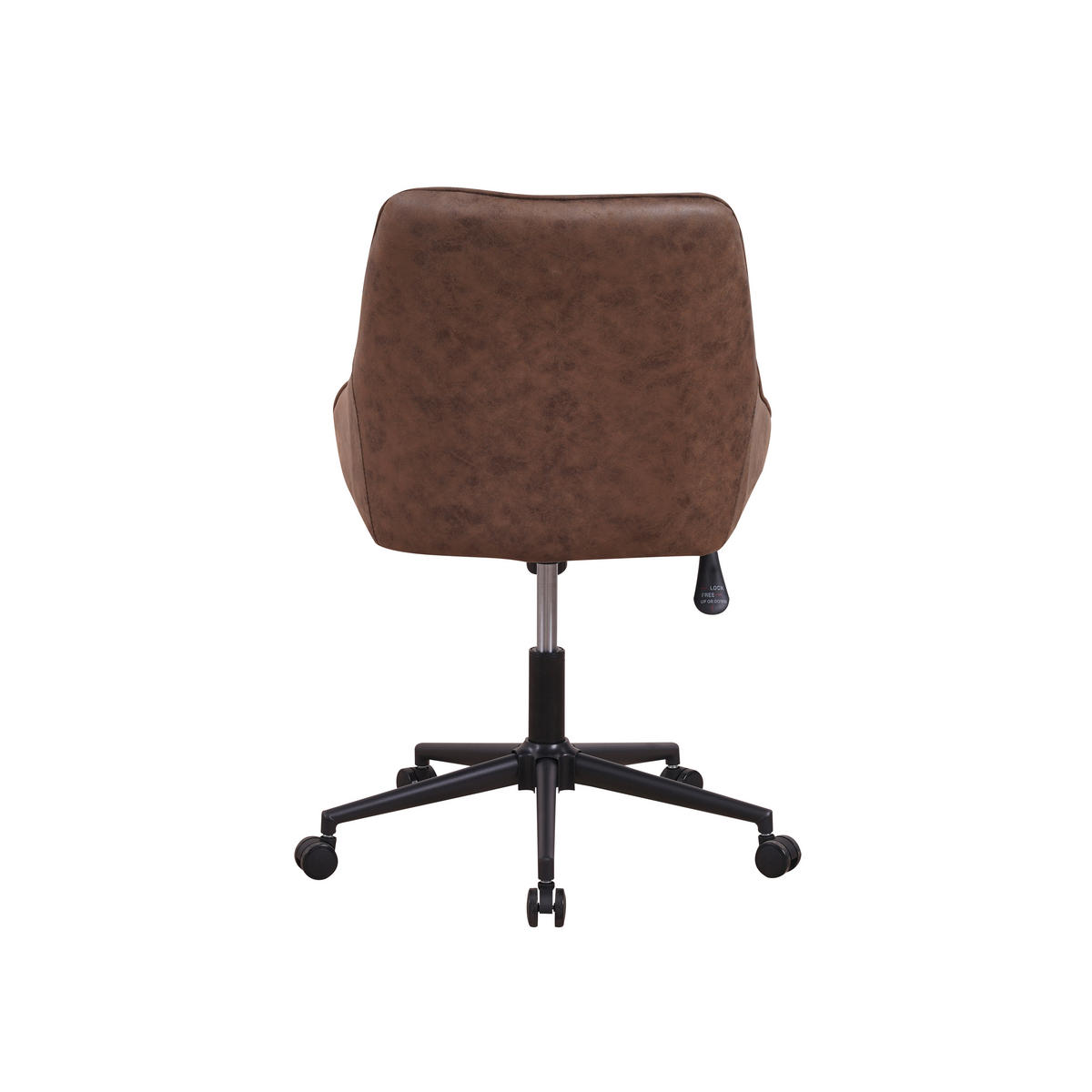 OTOČNÁ STOLIČKA, mikrovlákno, zelená - zelená, Modern, textil/plast (60/84/64,5cm) - MID.YOU