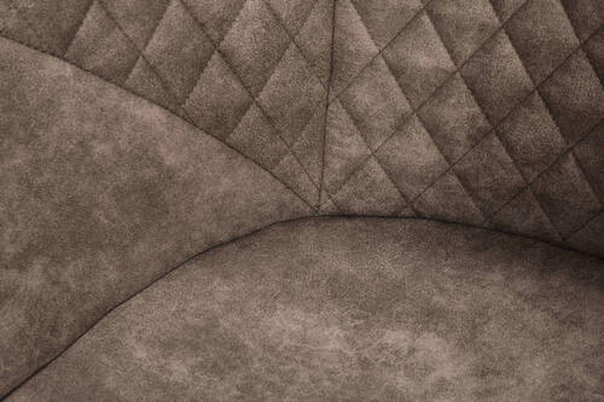 SADA ŽIDLÍ S PODRUČKAMI 2 kusy - šedá/hnědá, Design, dřevo/textil (59/82/55cm)