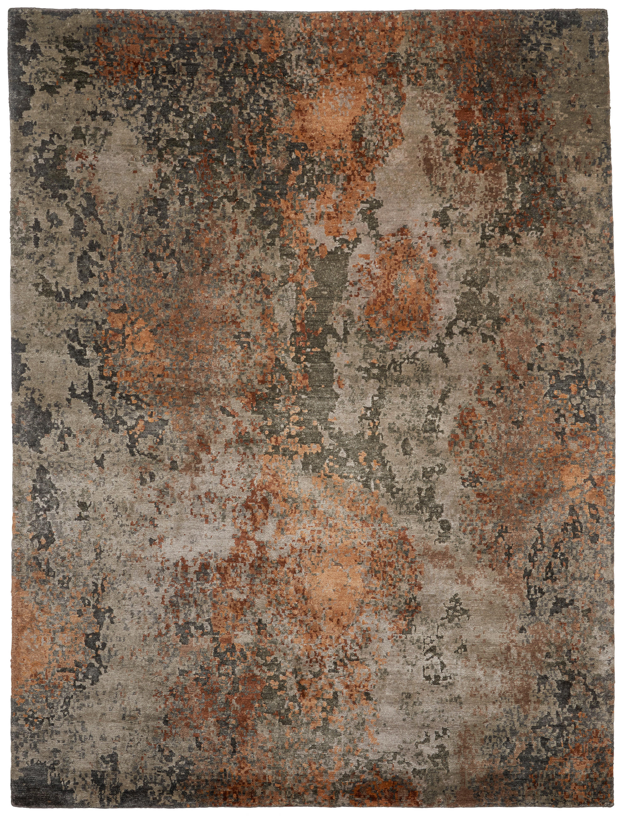 ORIENTTEPPICH 120/180 cm Galaxy Grau, Kupferfarben  - Grau/Kupferfarben, Design, Textil (120/180cm) - Cazaris