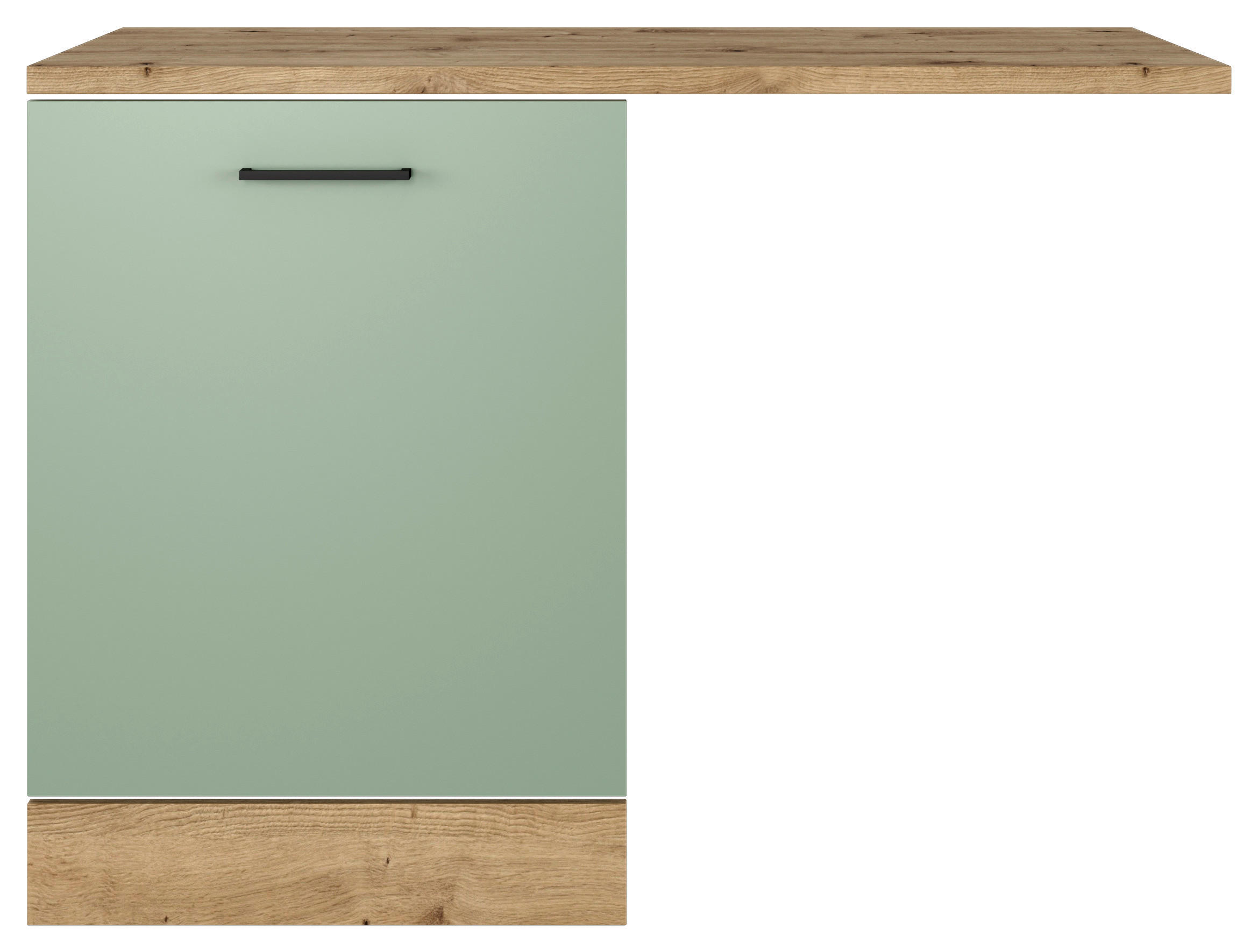 Thumbnail - FlexWell Geschirrspülerfront, Grün, Eiche Artisan, Holzwerkstoff, 110x85x60 cm, Made in Germany, Küchen, Küchenmöbel, Kü...