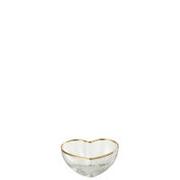 DEKOSCHALE - Transparent/Goldfarben, Basics, Glas (9/9/3,5cm)