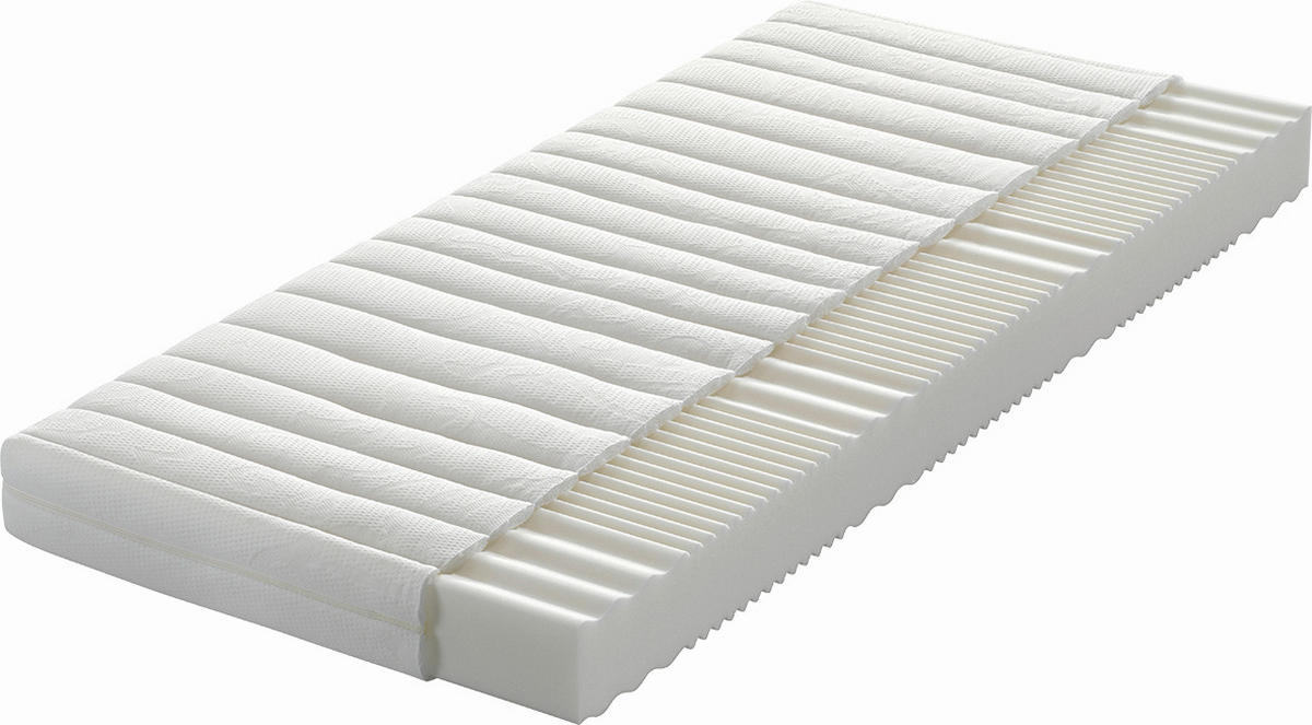 Saltea Din Spumă Poliuretanic 80/200 cm  - alb, Basics, textil (80/200cm) - Sleeptex