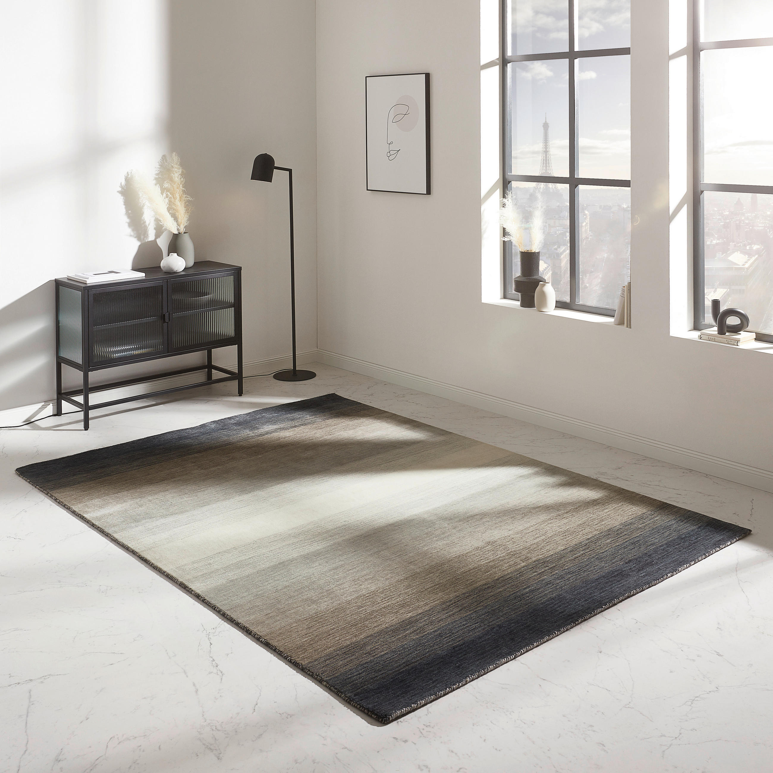 ORIENTTEPPICH 90/160 cm Shades  - Basics, Naturmaterialien (90/160cm) - Cazaris