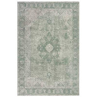 VINTAGE-TEPPICH 200/290 cm Manhattan Grün  - Grün, Basics, Textil (200/290cm) - Xora
