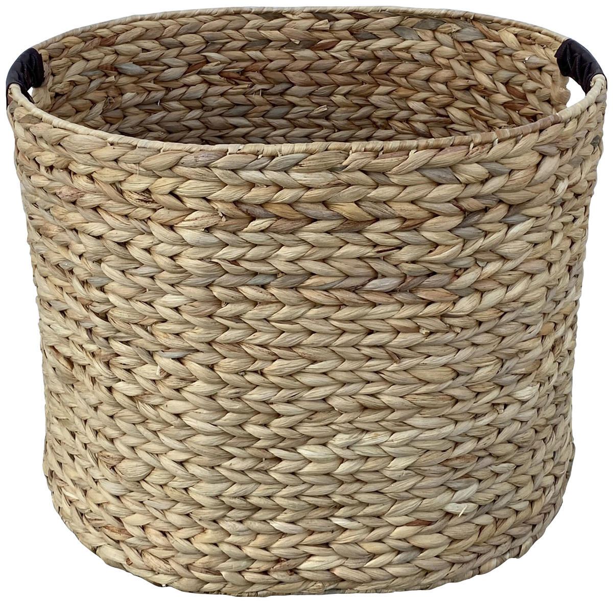 REGALKORB 38/28/34 cm  - Naturfarben, Basics, Leder/Naturmaterialien (38/28/34cm) - Landscape