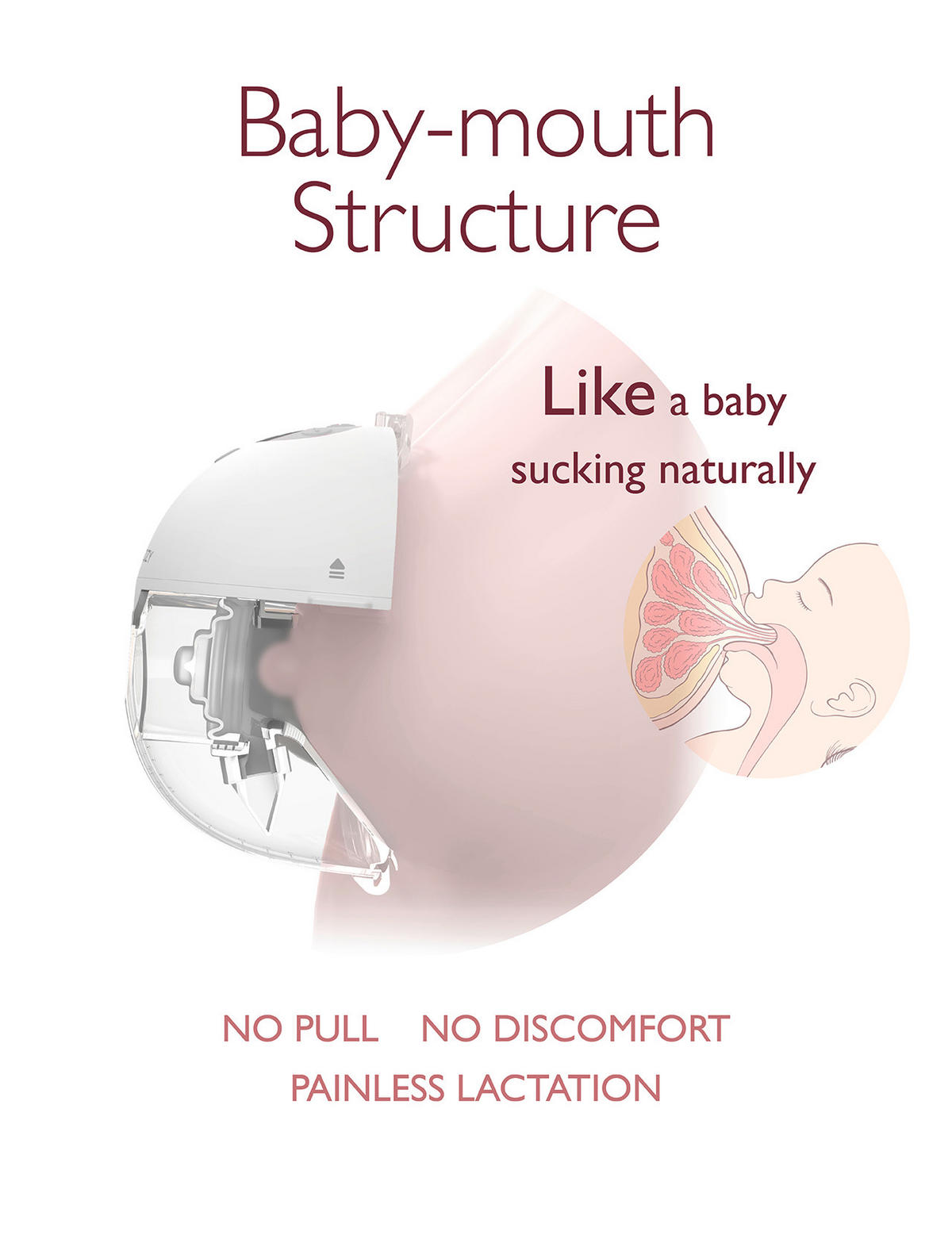 MILCHPUMPE  M5  - Basics (16/15,4/18,2cm) - Momcozy