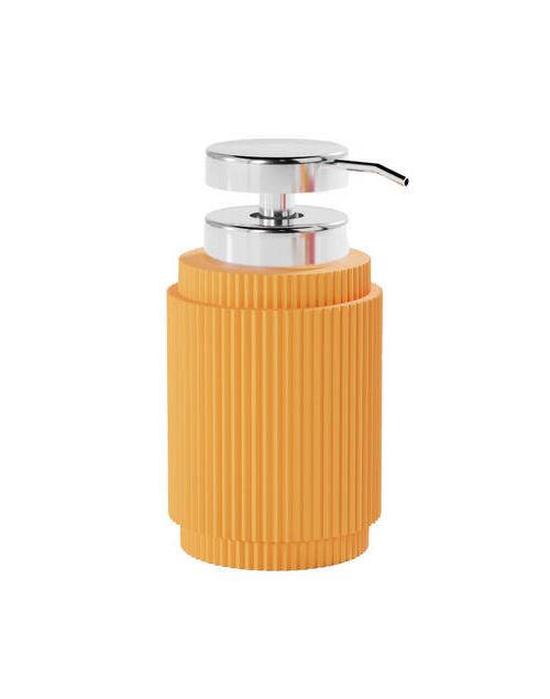 SEIFENSPENDER Kunststoff  - Orange, Basics, Kunststoff (8,1/15,6/8,1cm) - Sadena