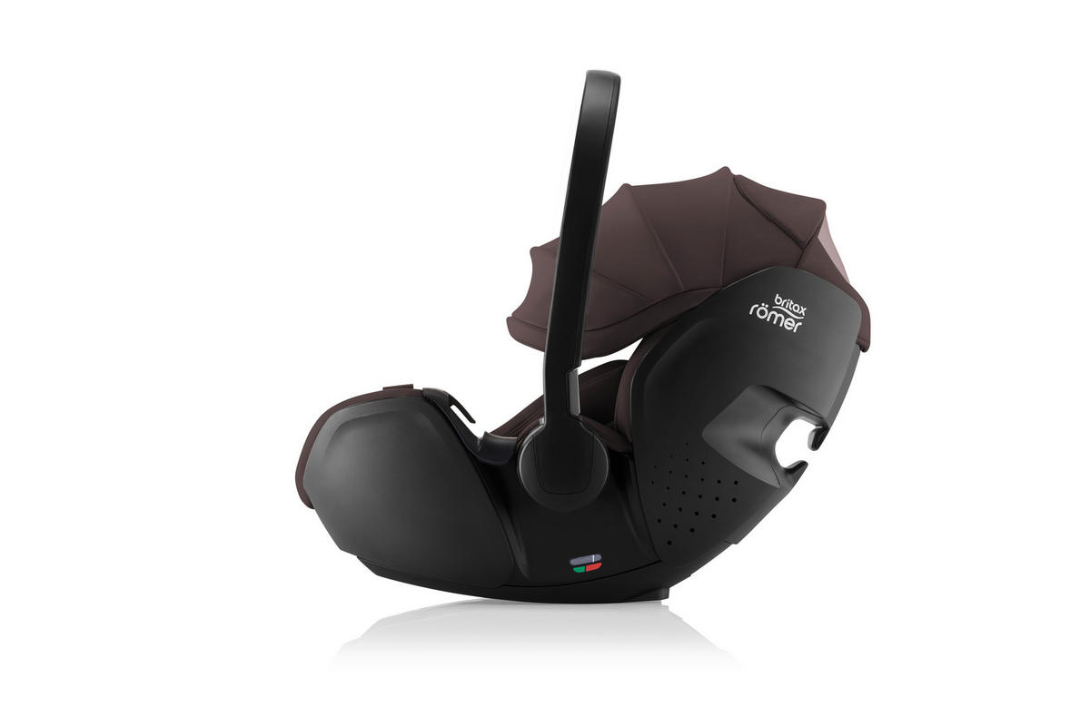 BABYSCHALE  Baby-Safe Pro Chocolate  - Dunkelbraun, Basics, Kunststoff/Textil (44/62.5/65.5cm) - Britax Römer Diamond