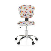 JUGENDDREHSTUHL  in Struktur Multicolor  - Multicolor/Alufarben, MODERN, Kunststoff/Textil (50/79-89/50cm) - MID.YOU